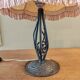 Lampe art nouveau fer forgé