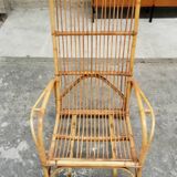 Rattan armchair