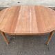 Renovated Louis Philippe round extendable dining table 110-200cm 19th century