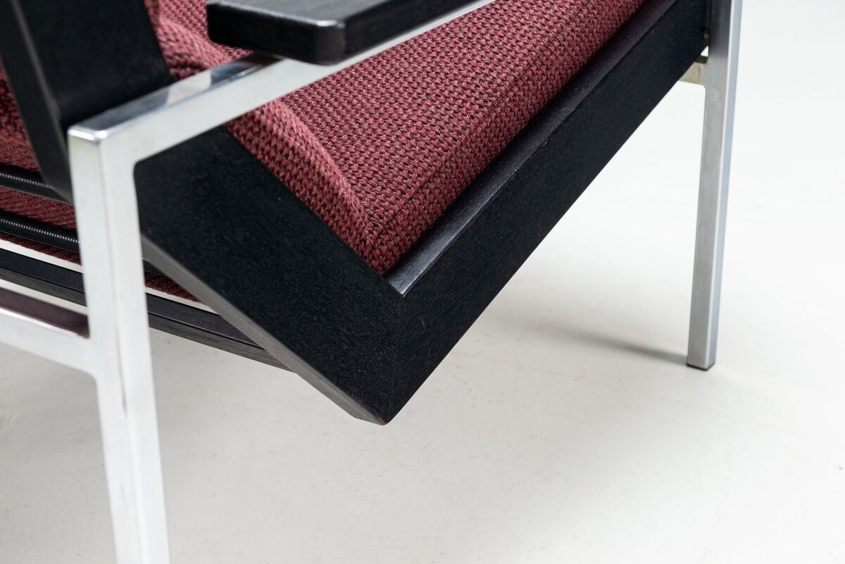 Rob Parry pair of Lotus lounge chairs Gelderland Netherlands 1960