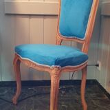 Chaise bleue