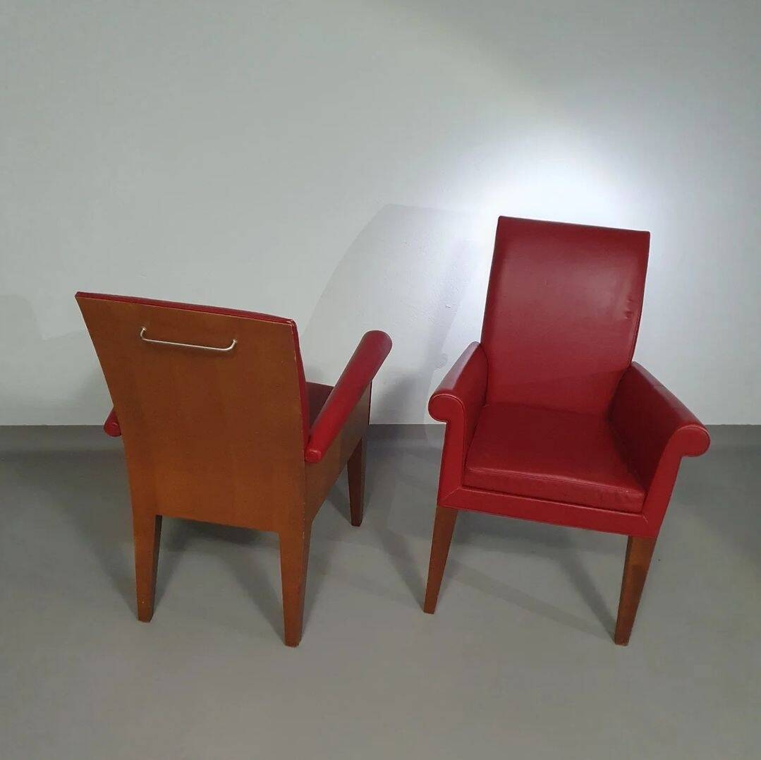 Paramount chairs by Philippe Starck for Driade 1989.