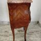 Chevet, meuble d’appoint en bois et marbre