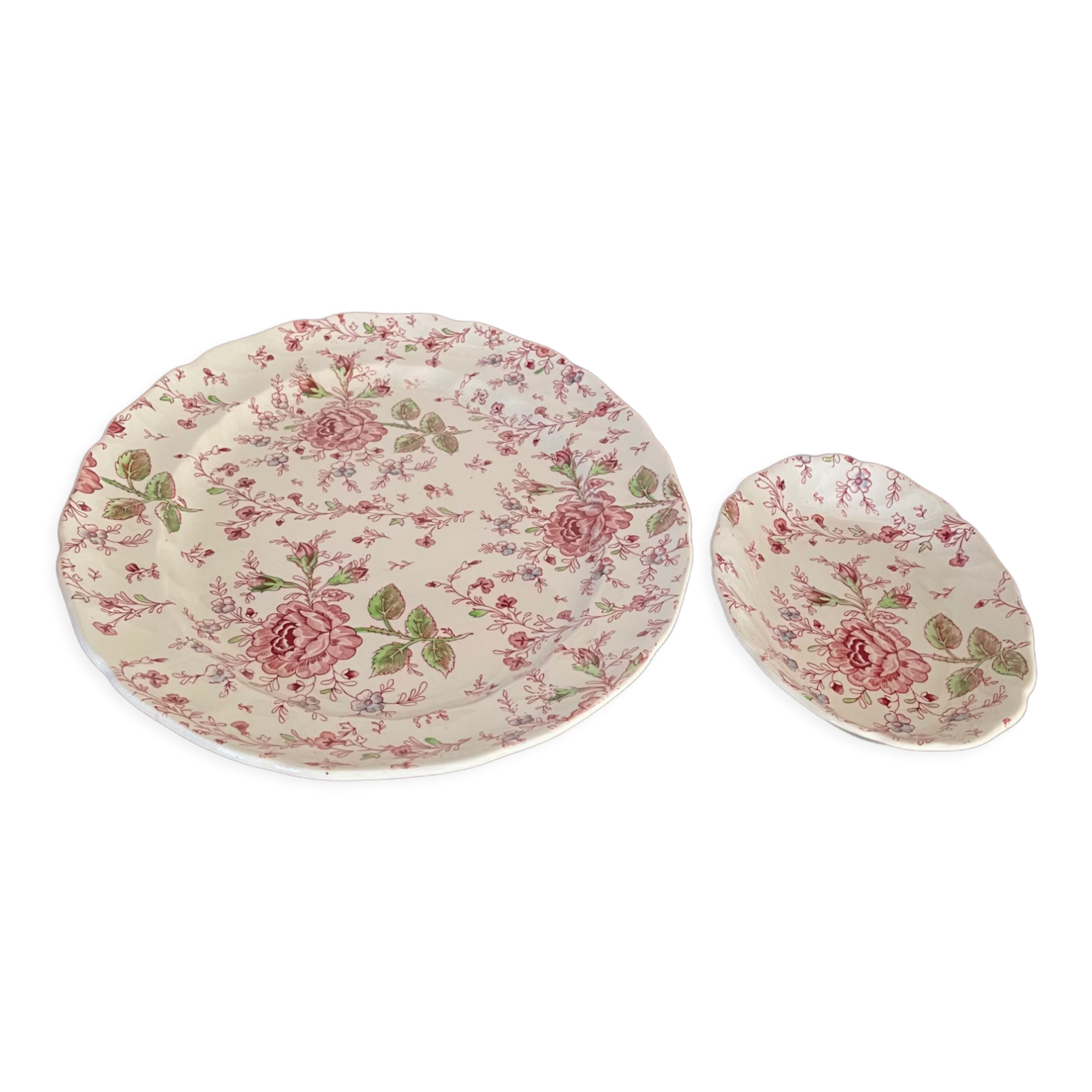 Vintage Rose Chintz Johnson Brothers dishes