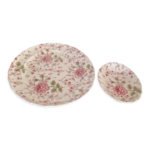 Plats rose Chintz johnson