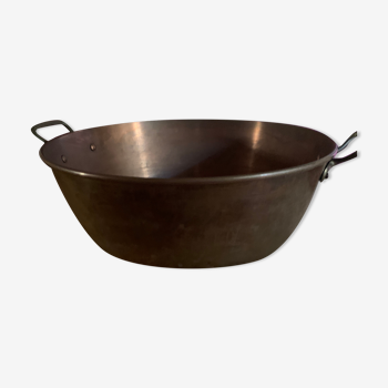 Copper jam cauldron