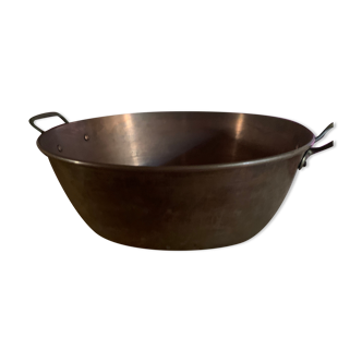 Copper jam cauldron