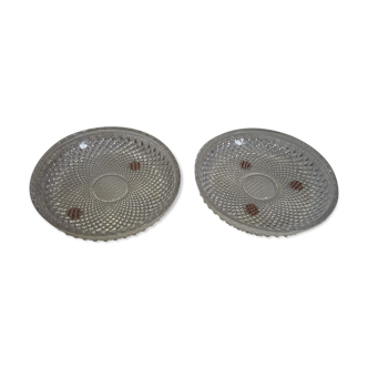 Pair of ashtrays