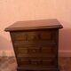 Wooden bedside table