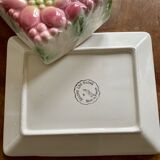 Butter dish in earthenware barboury Salins les bains