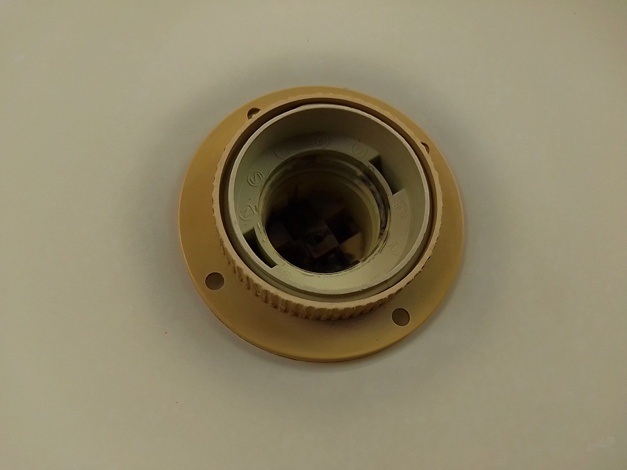 Round chandelier in glass and brass diameter 40cm