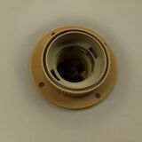 Round chandelier in glass and brass diameter 40cm