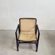 Vintage Wooden Chair with Cane seat by Branko Ursic for Stol Kamnik, 1970s