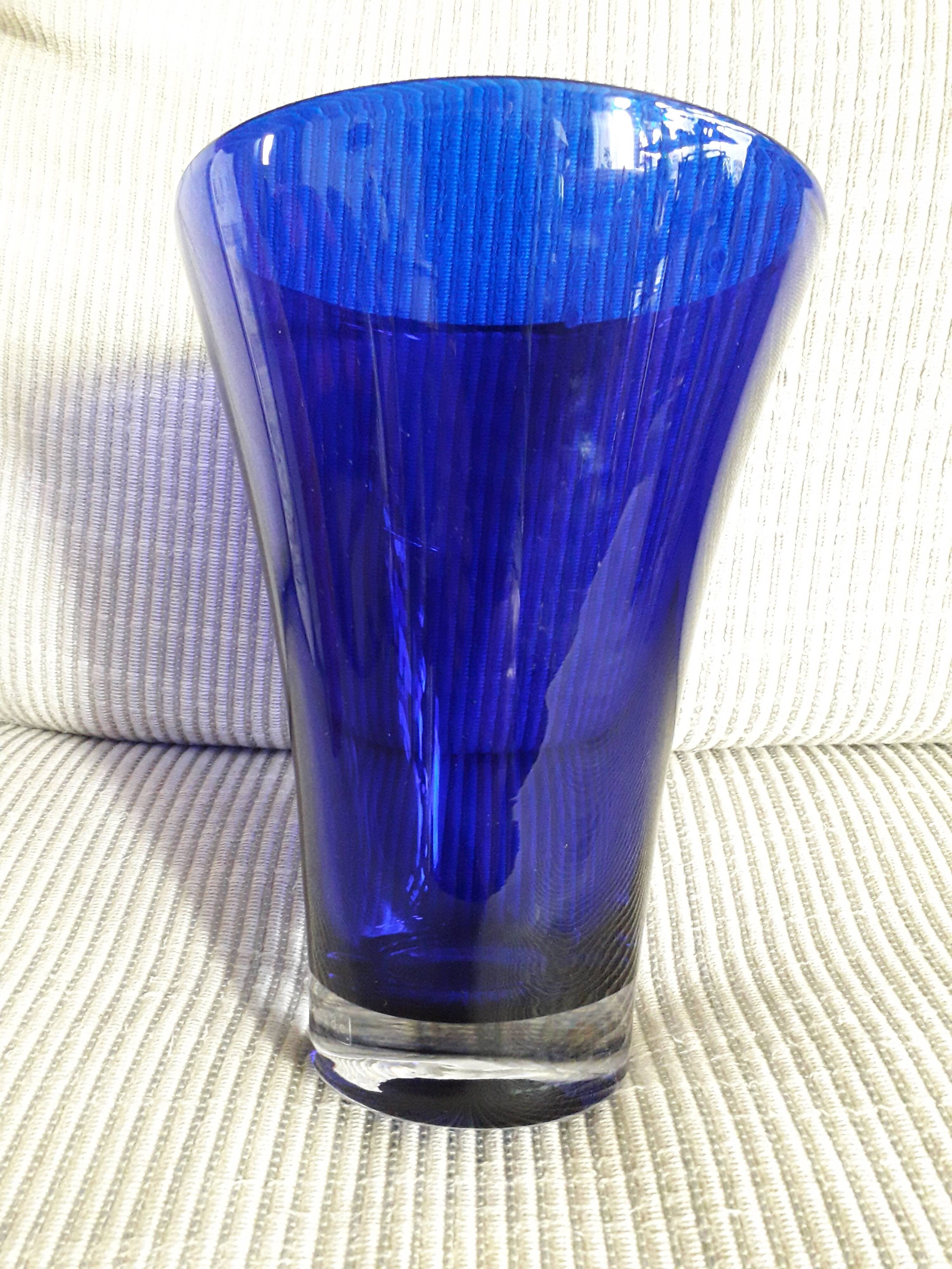 Large Scandinavian vase signed LSA