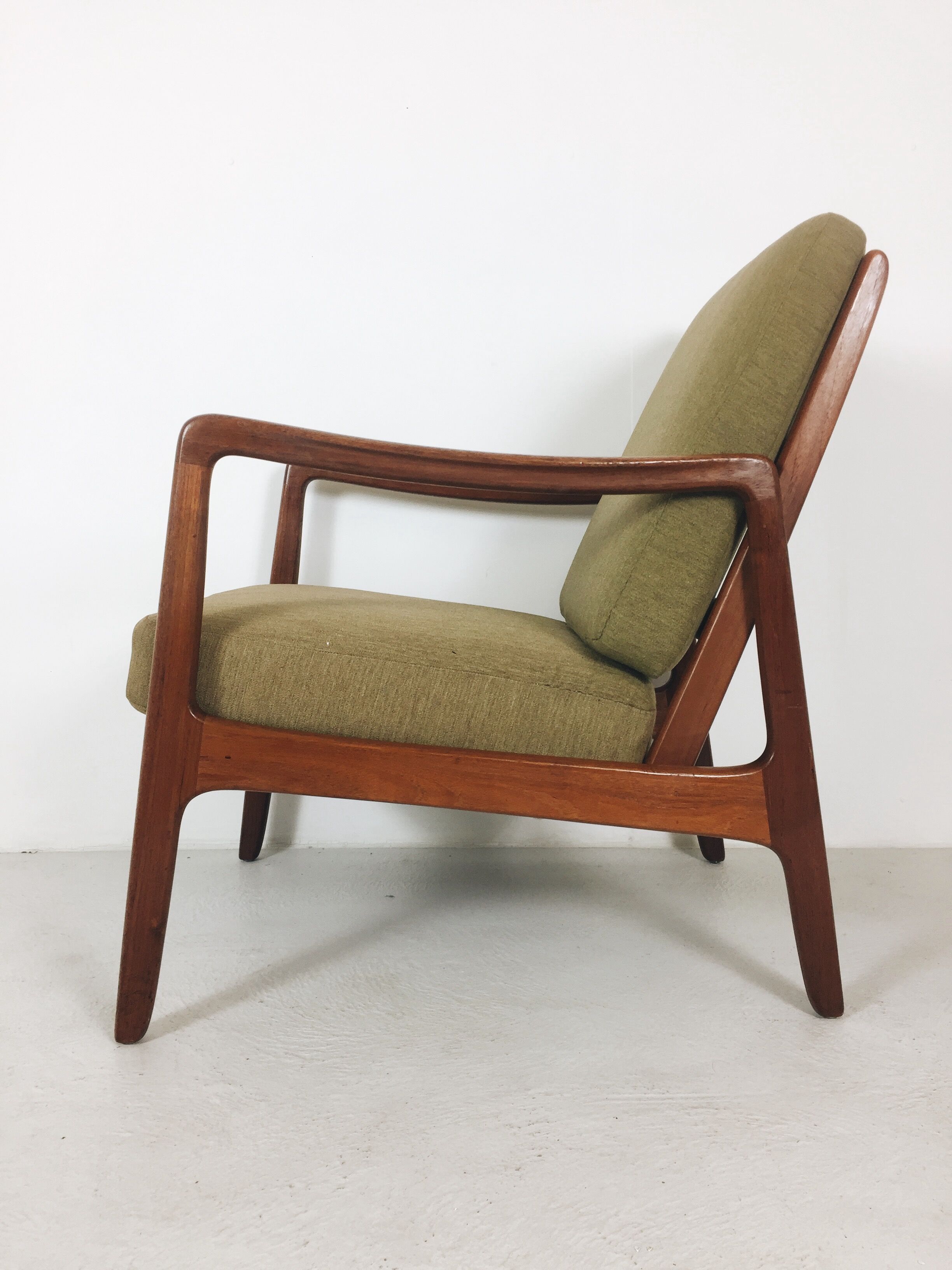 Ole Wanscher teak easy chair model FD109 for France & Søn, Denmark, 1960s