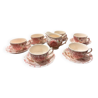 Service à thé vintage Johnson Bros – Rose Chintz