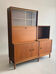 Scandinavian teak storage unit and secretary, 1960.