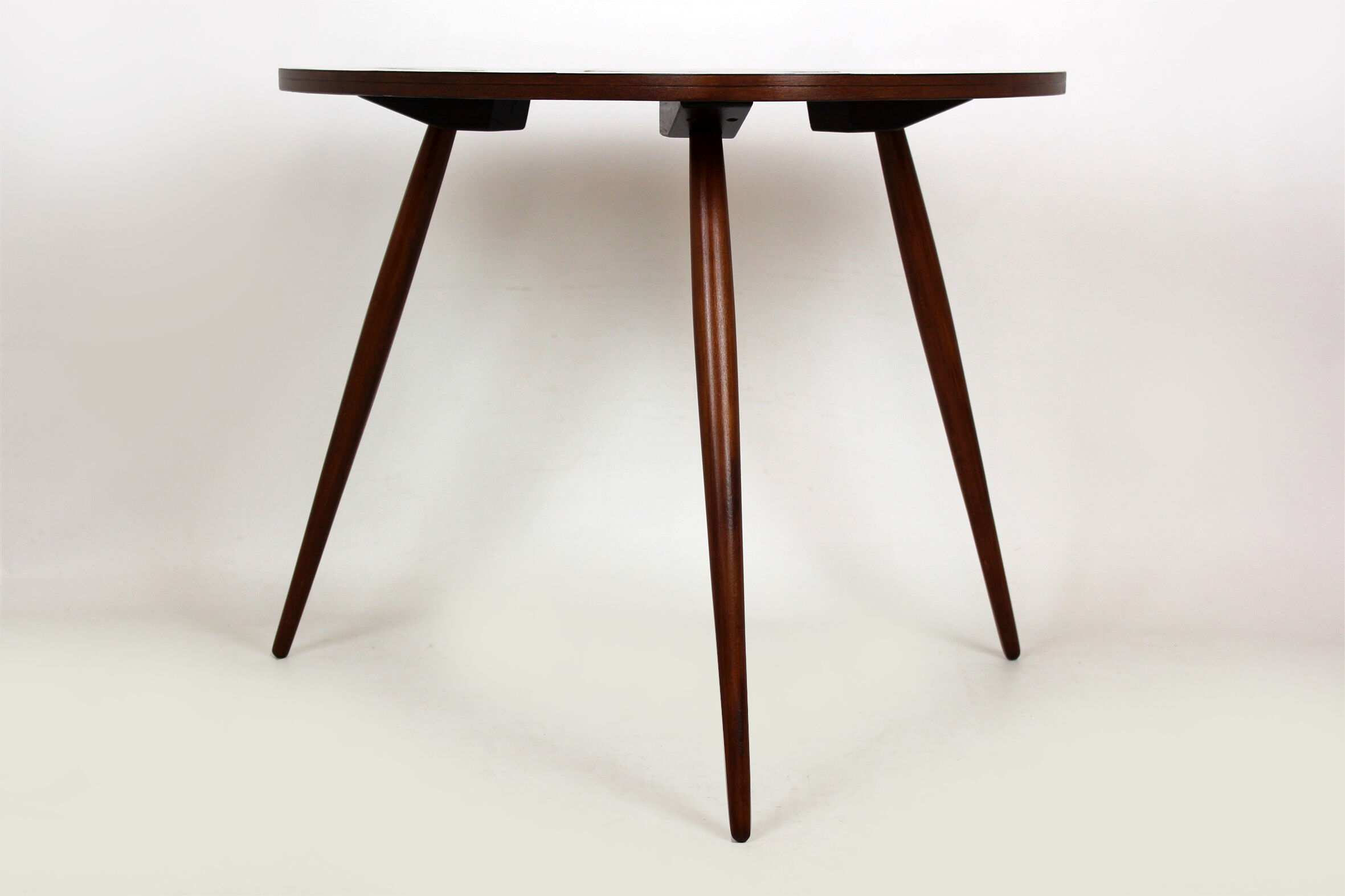 Czech Multicolored Formica Coffee Table from Drevopodnik Brno, 1960s