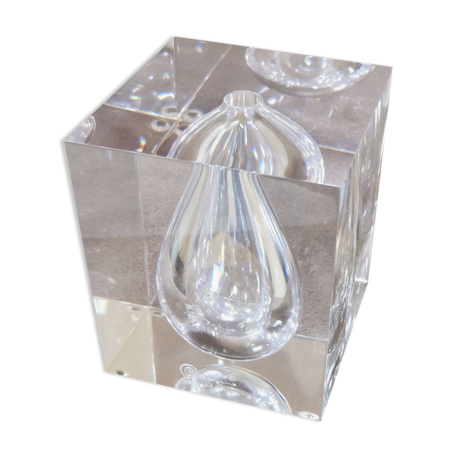 Pear-shaped soliflore vase