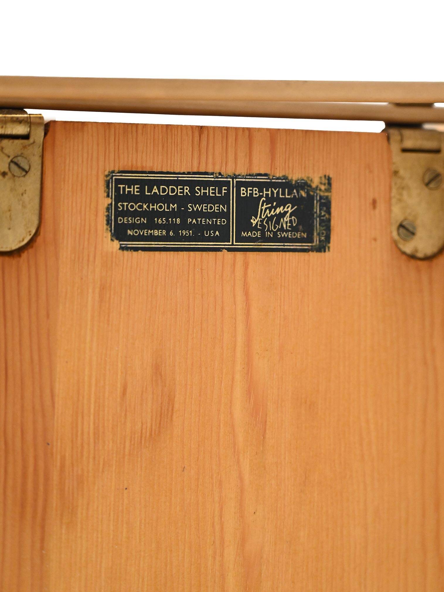 Scandinavian Hylla wall shelving system 1960s