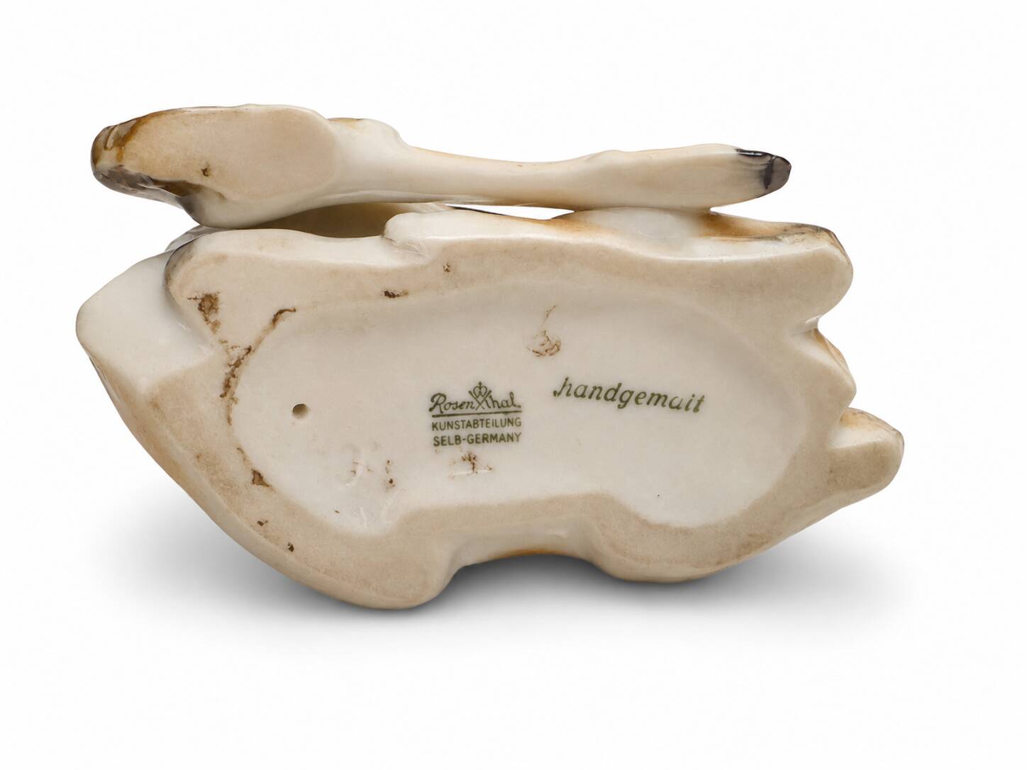 Porcelain deer figurine by Rosenthal from the 1930s.
