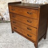 Vintage chest of drawers with 4 drawers, 50s /60