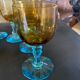 6 port glasses in Portieux crystal
