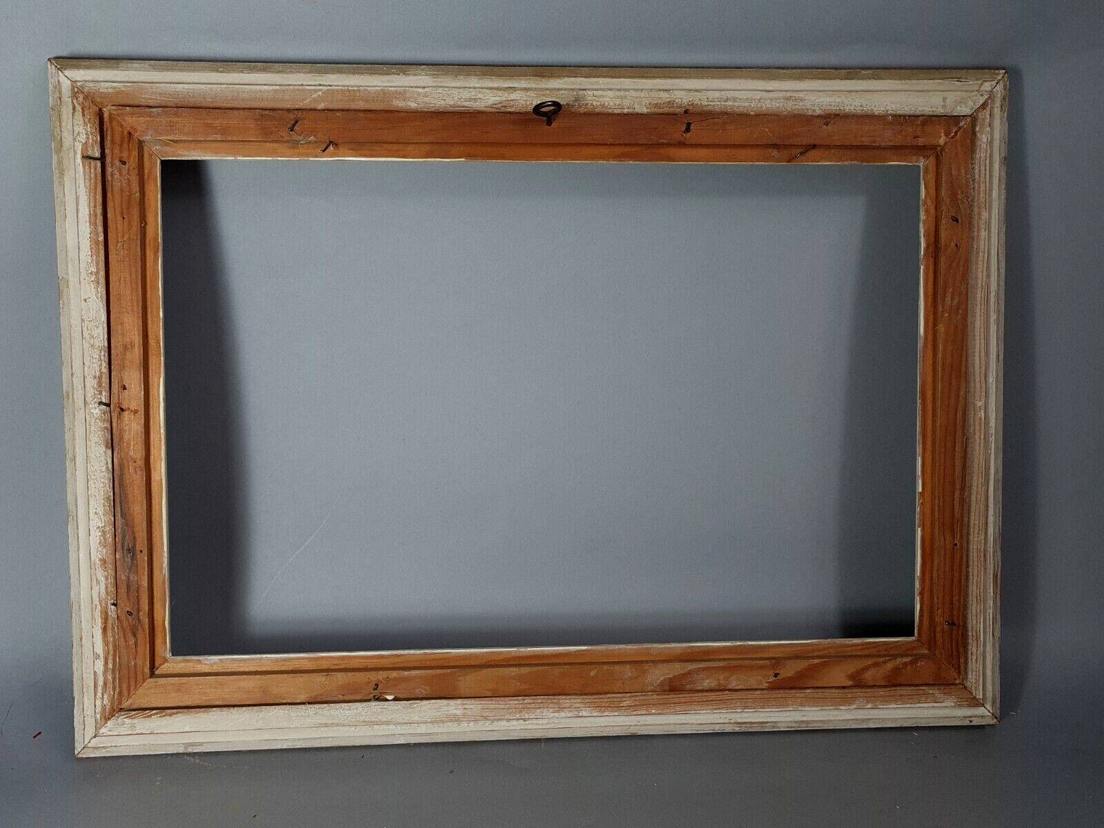 Old Montparnasse frame carved wood 61x44 rebate 48x31 to 32 cm SB429