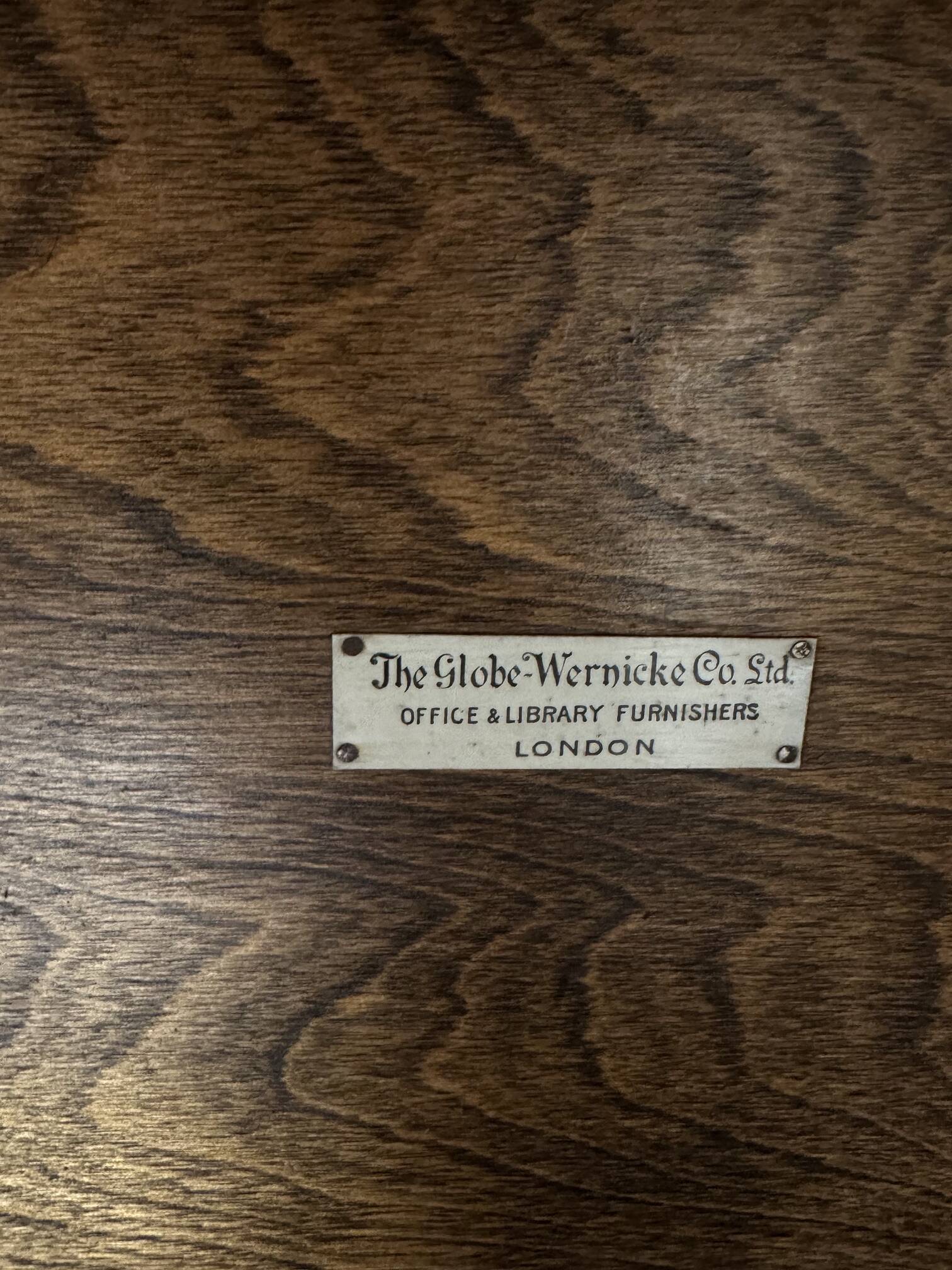 Bibliothèque antique Globe Wernicke unique