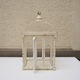 Painted wooden bird cage