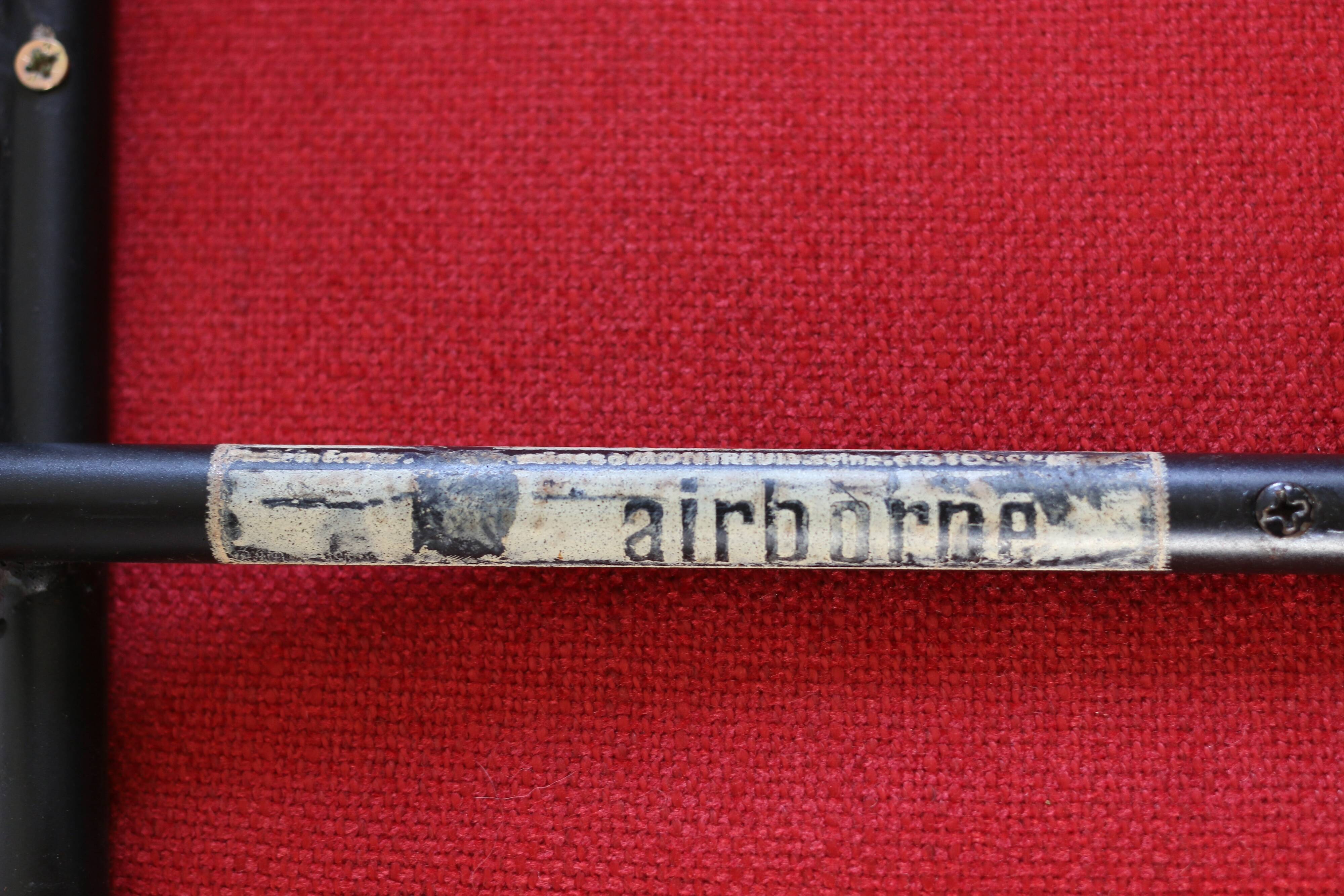 Set of 6 vintage modernist chairs by André Simard, Airborne 1960.