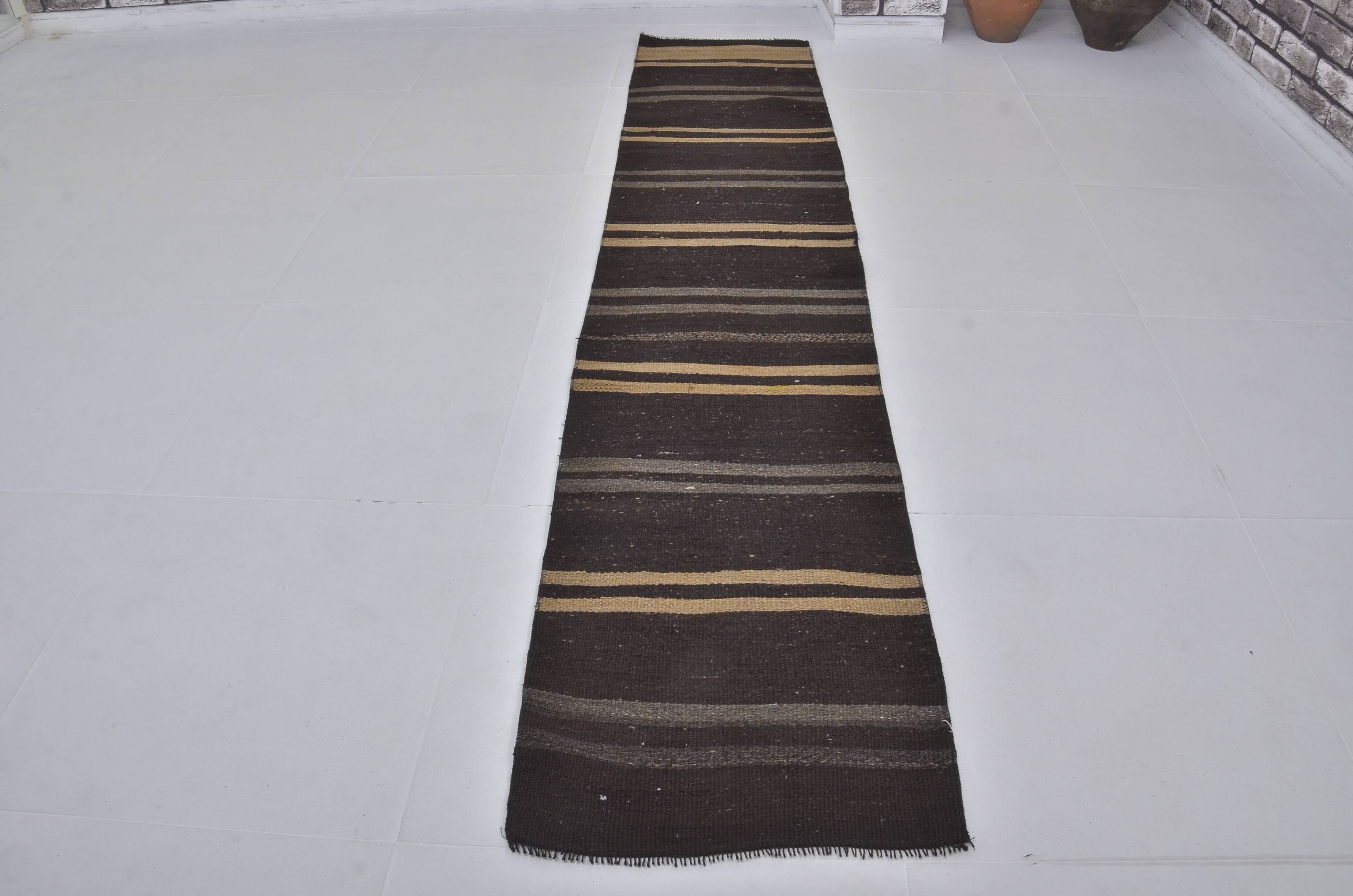 Antique Stripe Vintage Floor Kilim sku3889