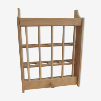 Storage shelf for eggs and spices