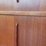 Large teak buffet bookcase 1950
