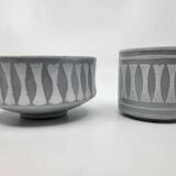 Roger Capron French Riviera Vintage Ceramic Bowl and Mug 1950/60 (set of 2)