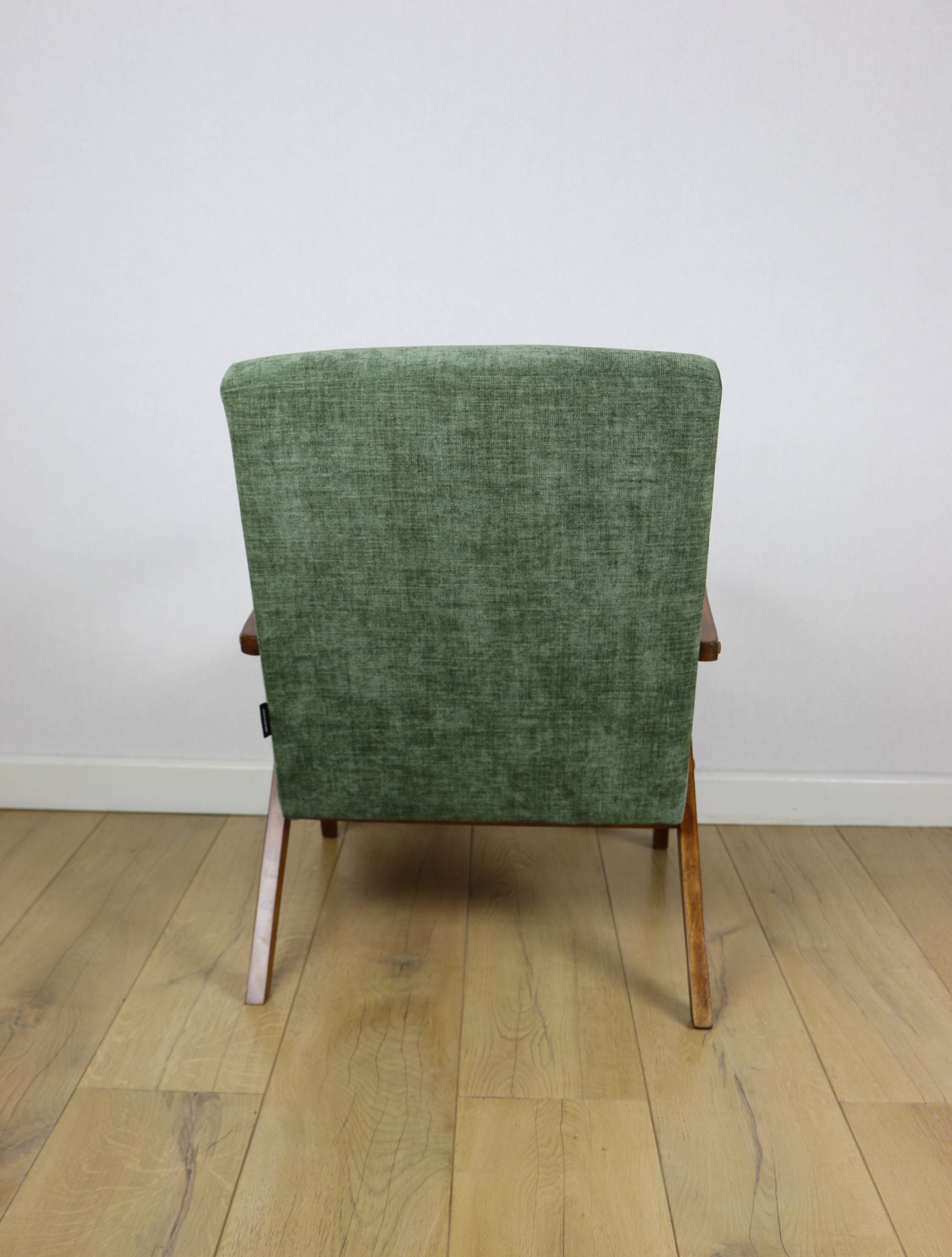 B-310 VAR armchair olive green structural - 2 pieces available