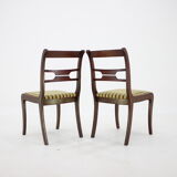 Set of four art deco dining chairs, 1940
