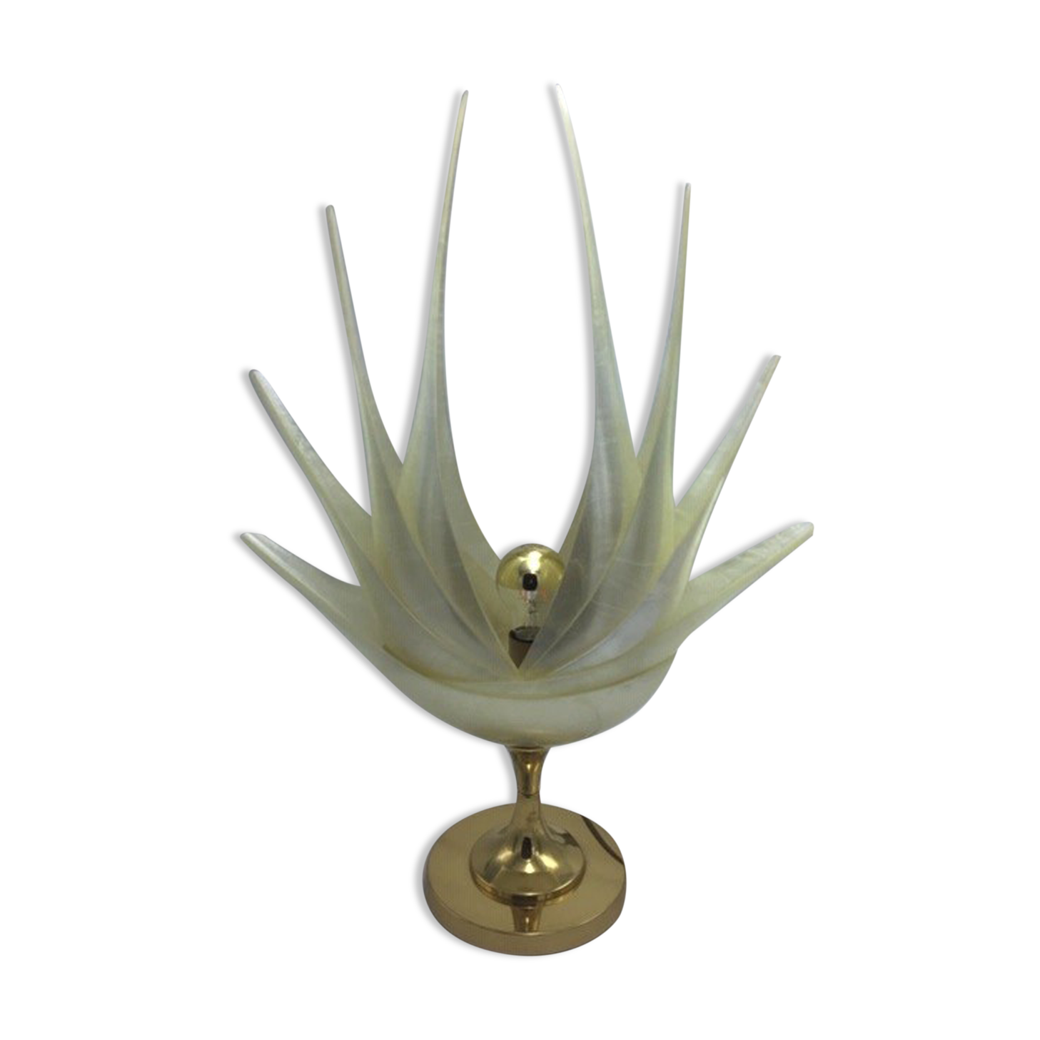 Seashell lamp, Maison Rougier, 70