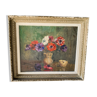 Painting flowers - 50x 58cm