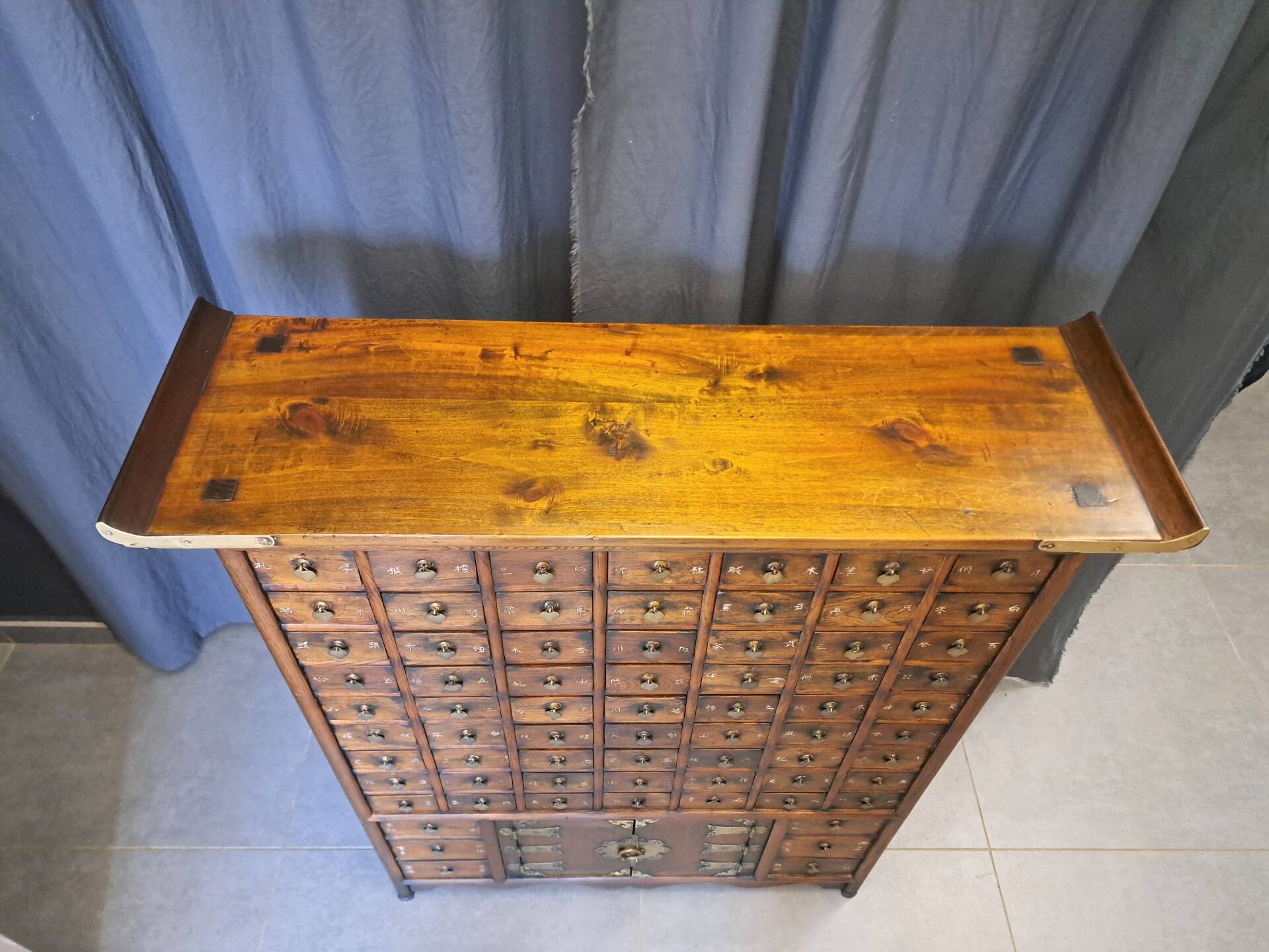Chinese apothecary cabinet with 69 drawers