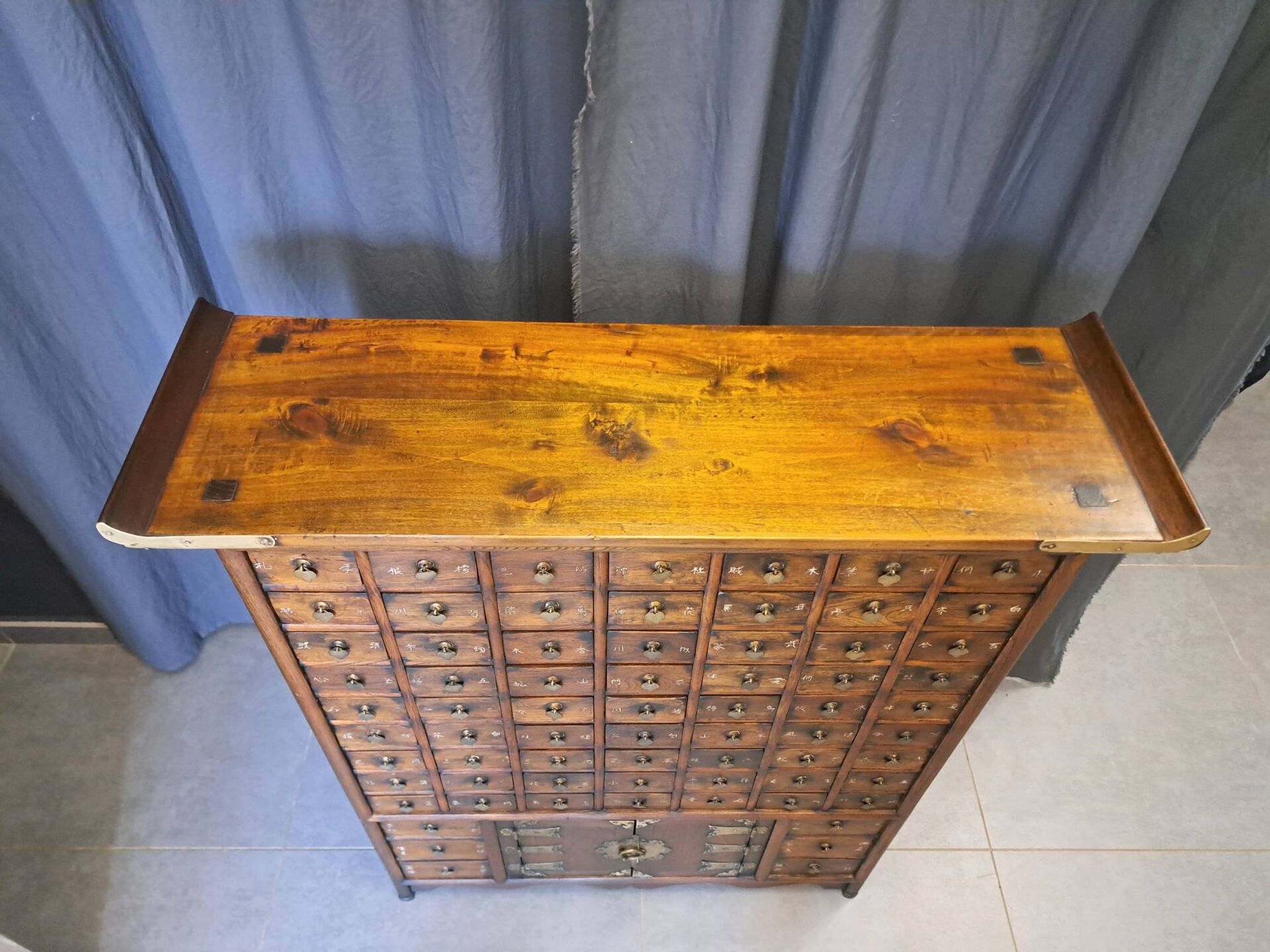Chinese apothecary cabinet with 69 drawers
