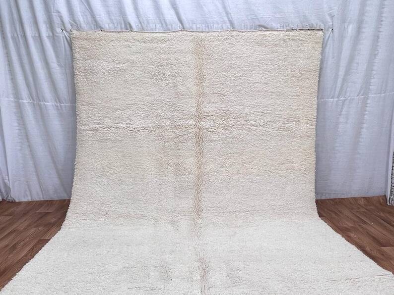 Large Moroccan wool rug 300x200cm