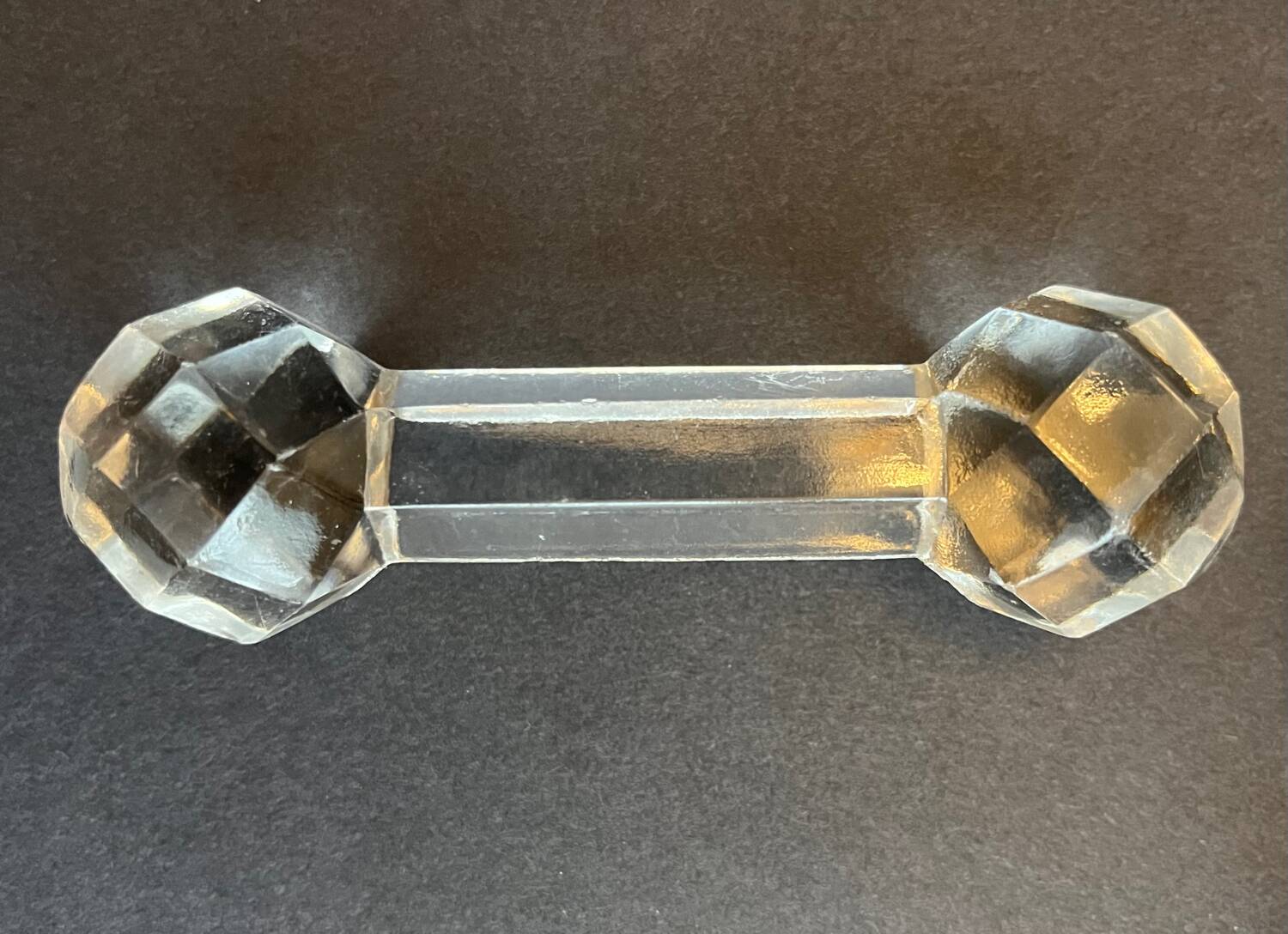 11 cut crystal knife holders