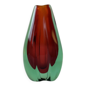 Vase Murano Sommerso - flavio poli
