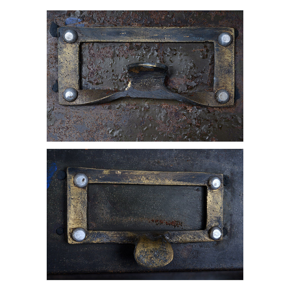 Metal workshop furniture with 72 drawers