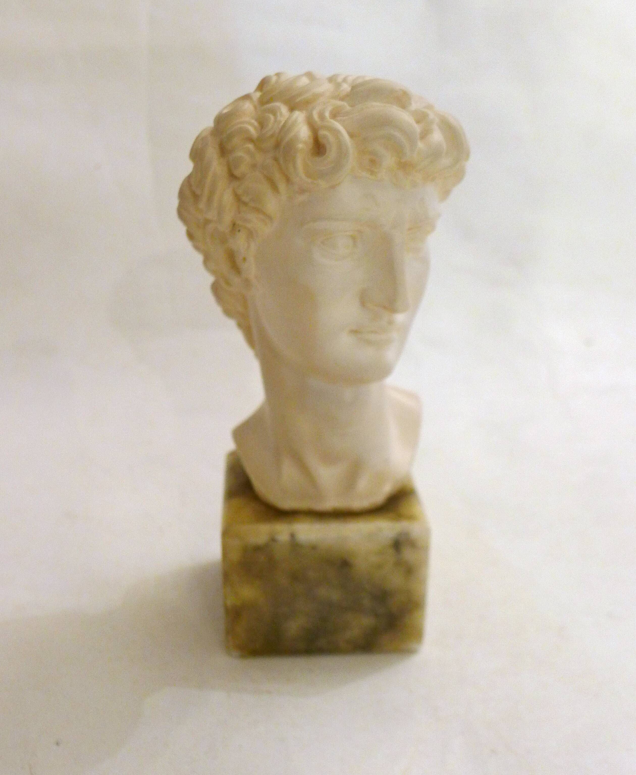 Sculpture Bust of David, Italy 1960s
