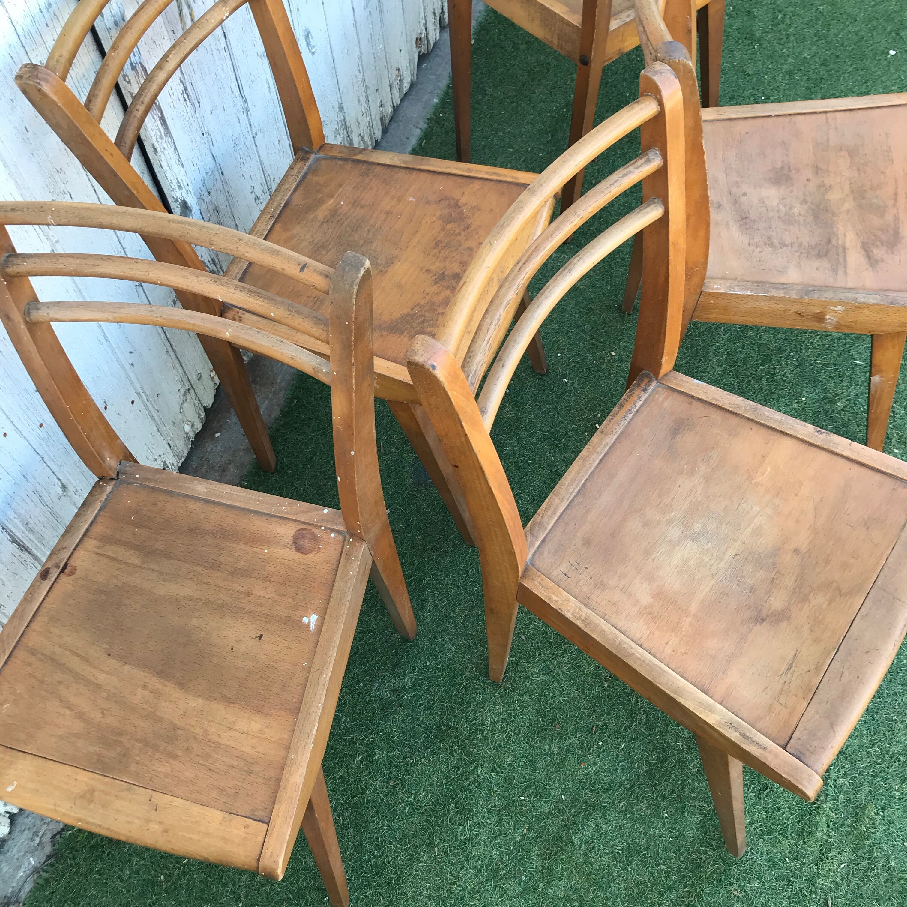 Lot de chaises bistrot Luterma