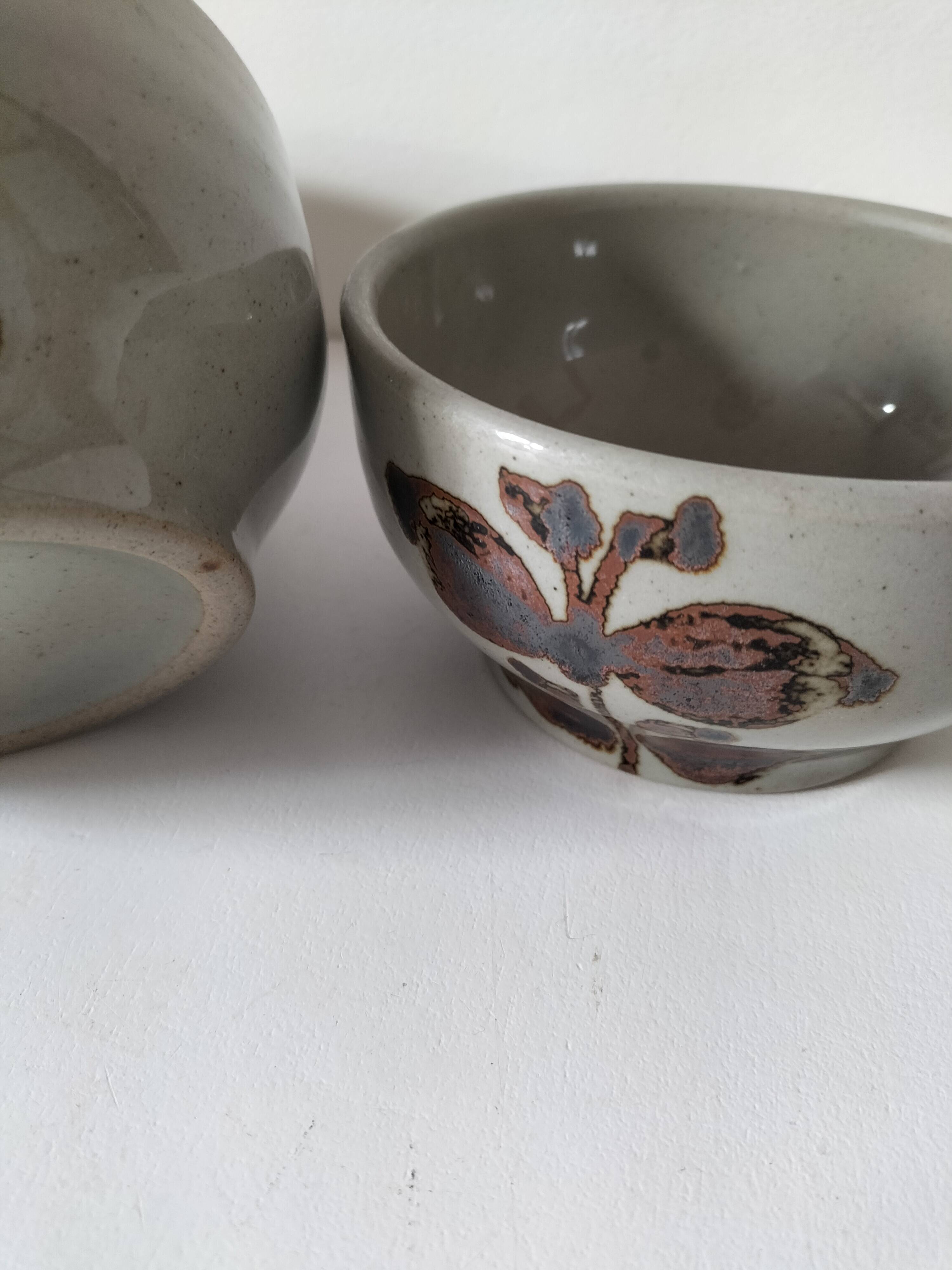 Trio bowls Grès de l'Arnon