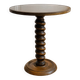 Table d’appoint en bois tourné
