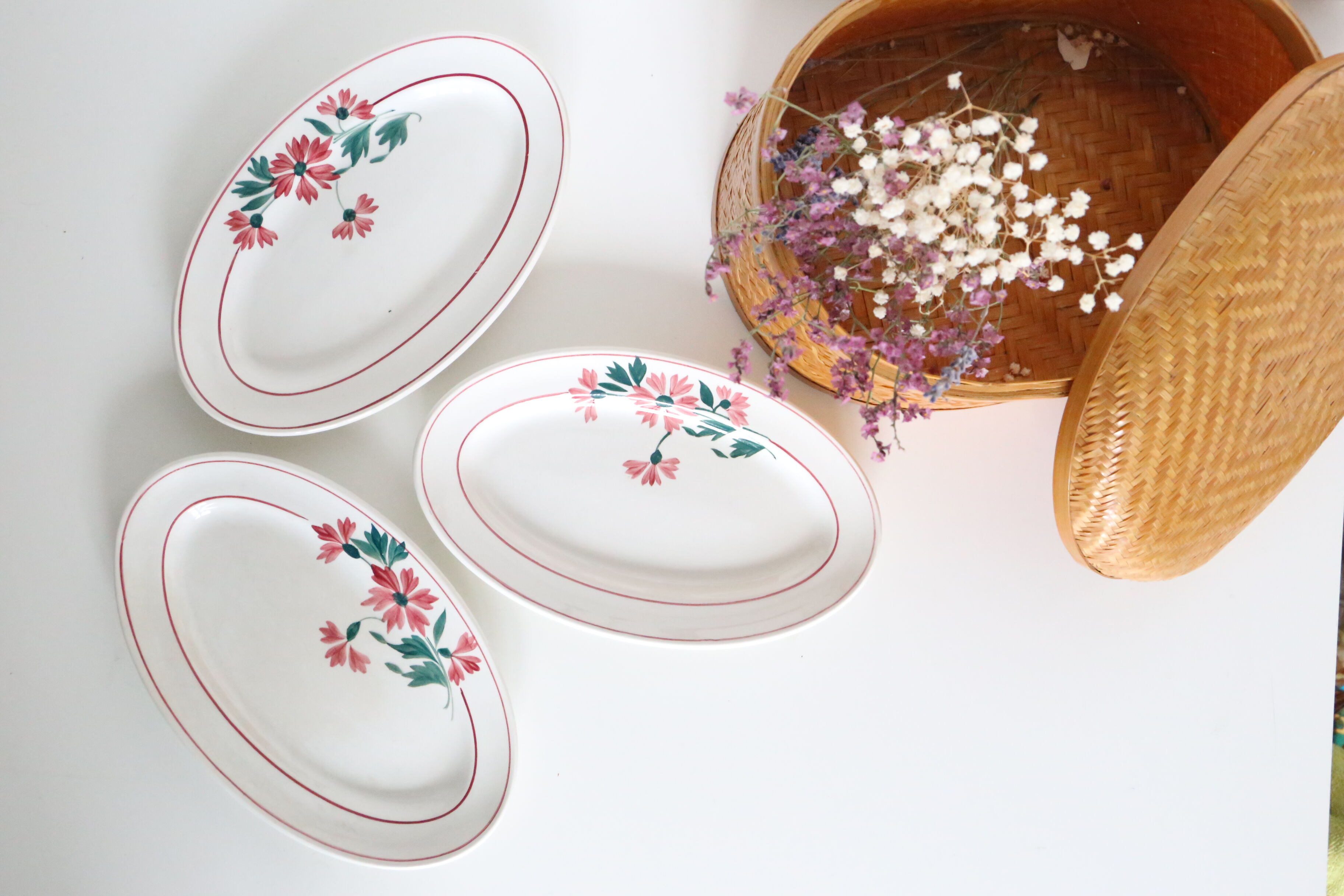 Ceranord ceramic ravier Julienne motif 1930